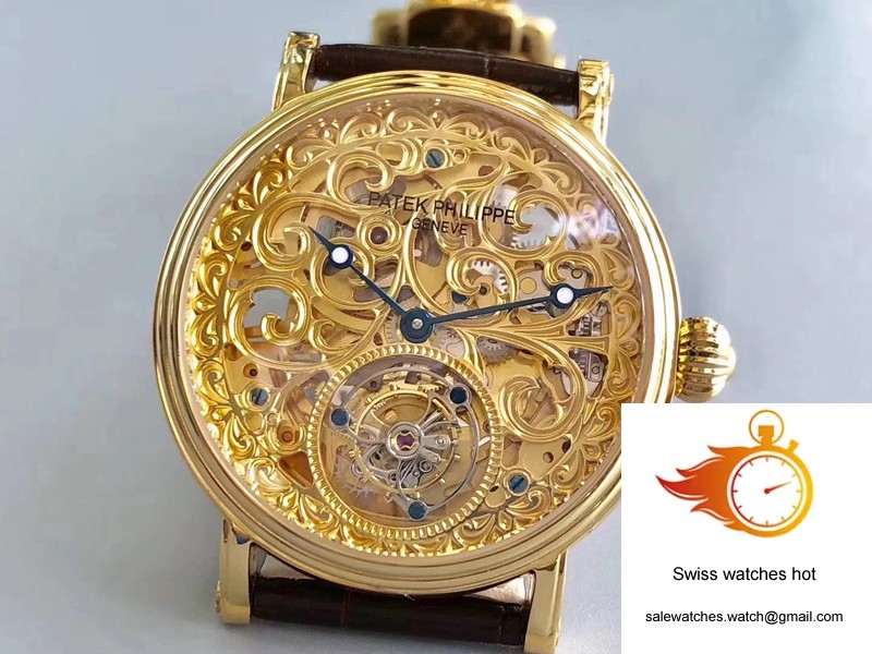 Patek Philippe Tourbillon Yellow Gold Skeleton Dial 7 Patek Philippe Tourbillon Yellow Gold Skeleton Dial 7