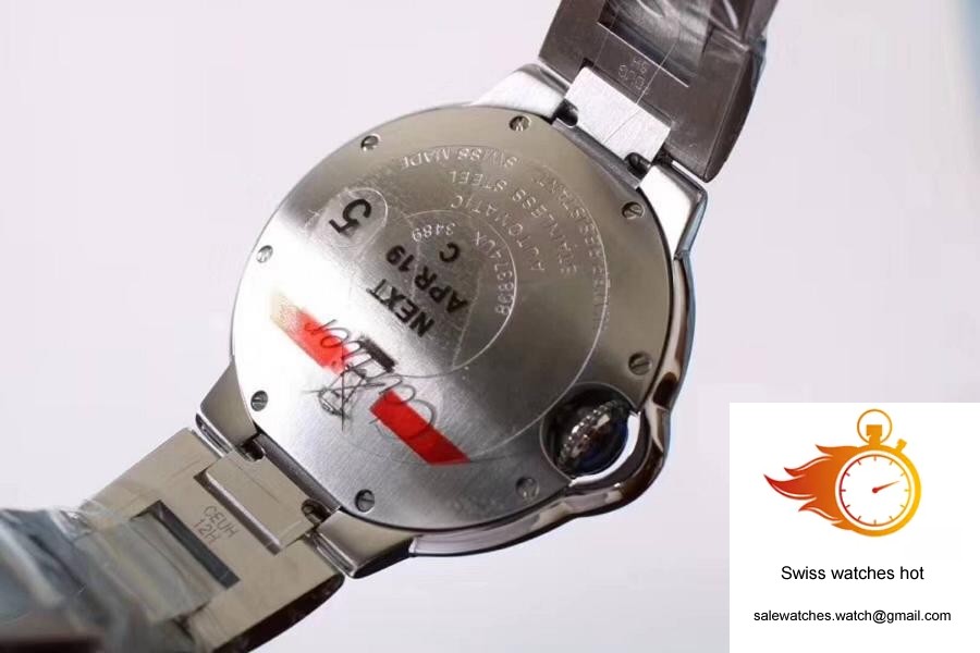 Ballon Bleu De Cartier WE9020 33mm V6 Factory White Dial 7 Ballon Bleu De Cartier WE9020 33mm V6 Factory White Dial 7