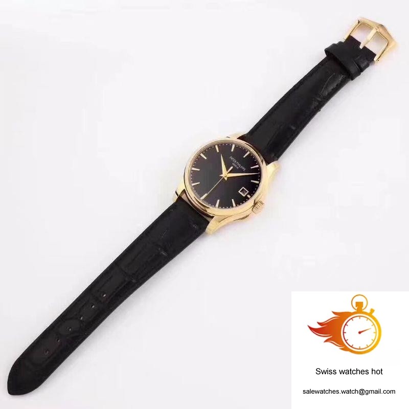 Patek Philippe Calatrava 5227 18K Yellow Gold Black Dial 7 Patek Philippe Calatrava 5227 18K Yellow Gold Black Dial 7