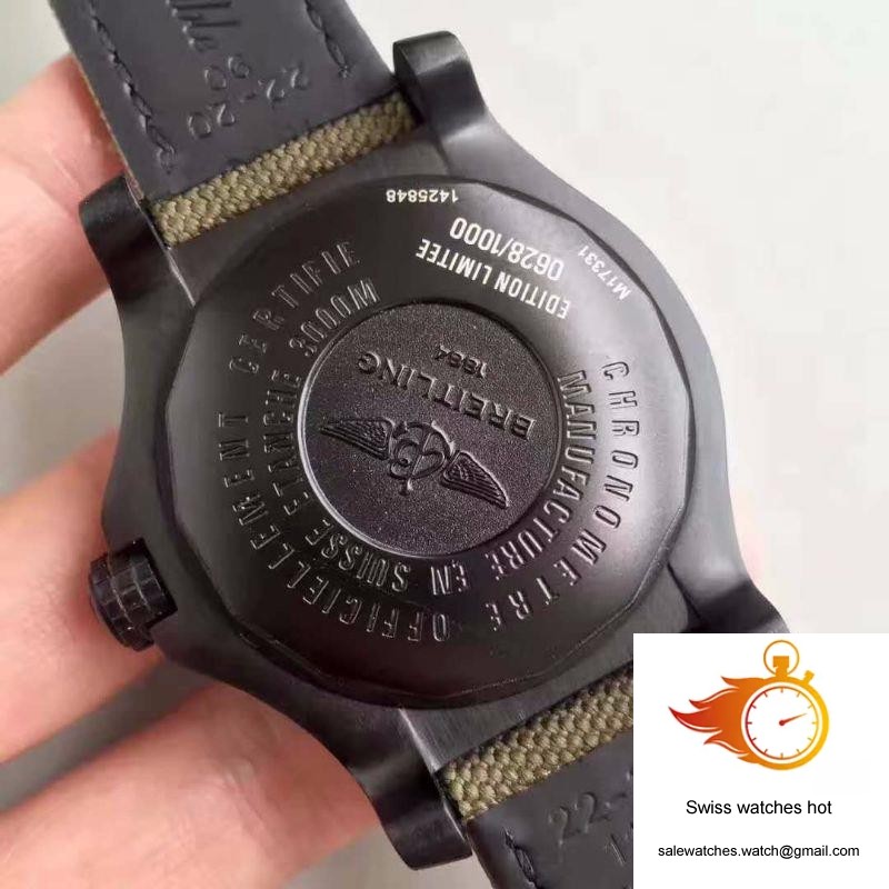 Breitling Avenger II Seawolf Boelcke M173316Y/BE72 GF Factory Black Dial 7 Breitling Avenger II Seawolf Boelcke M173316Y/BE72 GF Factory Black Dial 7