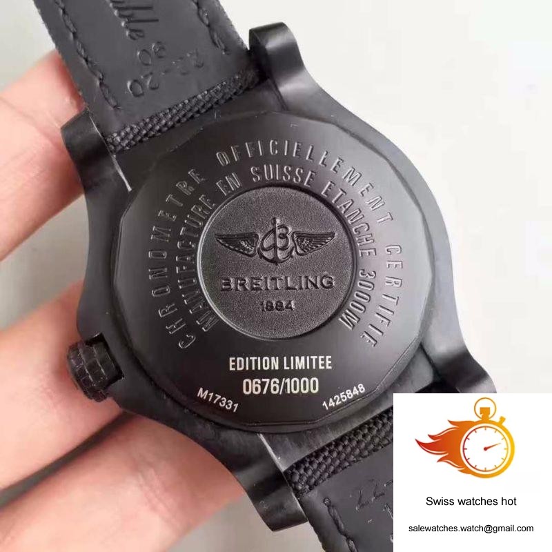 Breitling Avenger Seawolf Blacksteel Code Yellow M17330B2 GF Factory Black Dial 7 Breitling Avenger Seawolf Blacksteel Code Yellow M17330B2 GF Factory Black Dial 7