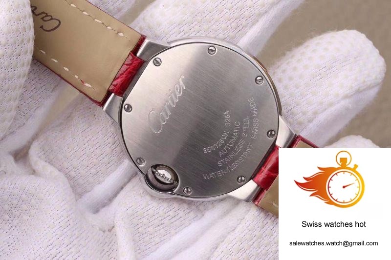 Ballon Bleu De Cartier 33MM WSBB0022 TW Factory Red Dial 7 Ballon Bleu De Cartier 33MM WSBB0022 TW Factory Red Dial 7