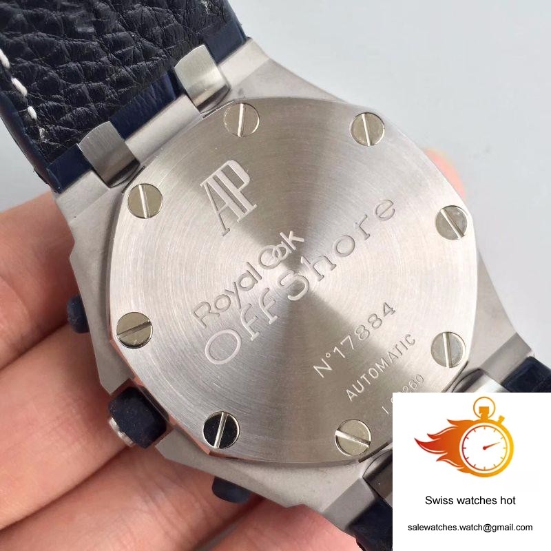 Audemars Piguet Royal Oak Offshore Panda 26170ST.OO.D101CR.02 Black Leather Strap JF Factory V2 White Dial 7 Audemars Piguet Royal Oak Offshore Panda 26170ST.OO.D101CR.02 Black Leather Strap JF Factory V2 White Dial 7