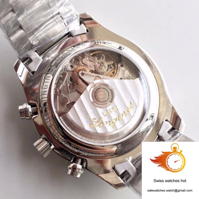 Longines Master Collection Moonphase Chronograph L2.673.4.78.6 JF Factory White Dial 7 Longines Master Collection Moonphase Chronograph L2.673.4.78.6 JF Factory White Dial 7