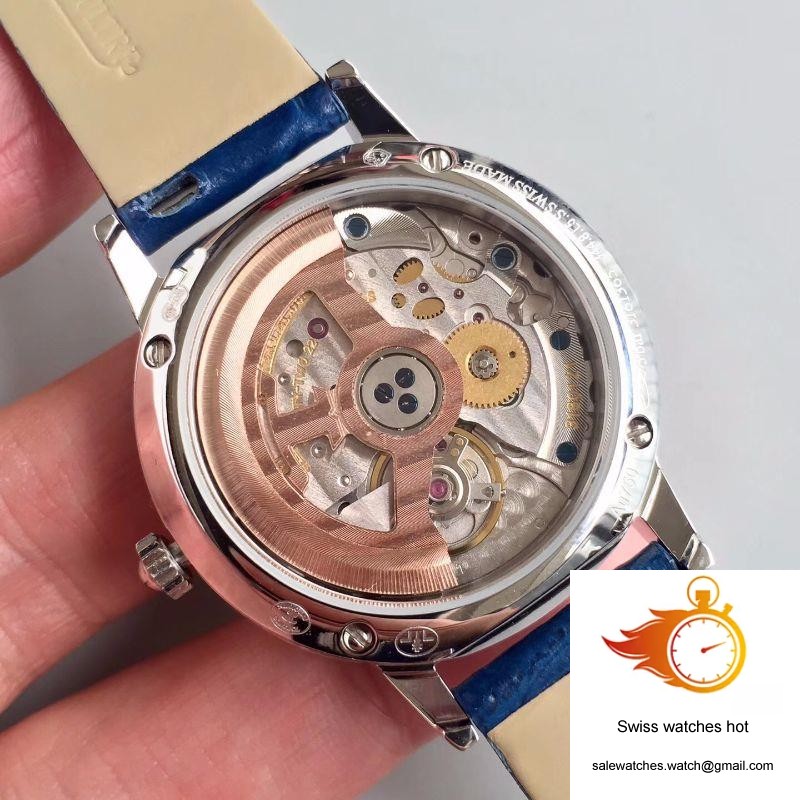 Jaeger-LeCoultre Rendez-Vous 3448420 Blue Leather Strap White Dial 7 Jaeger-LeCoultre Rendez-Vous 3448420 Blue Leather Strap White Dial 7