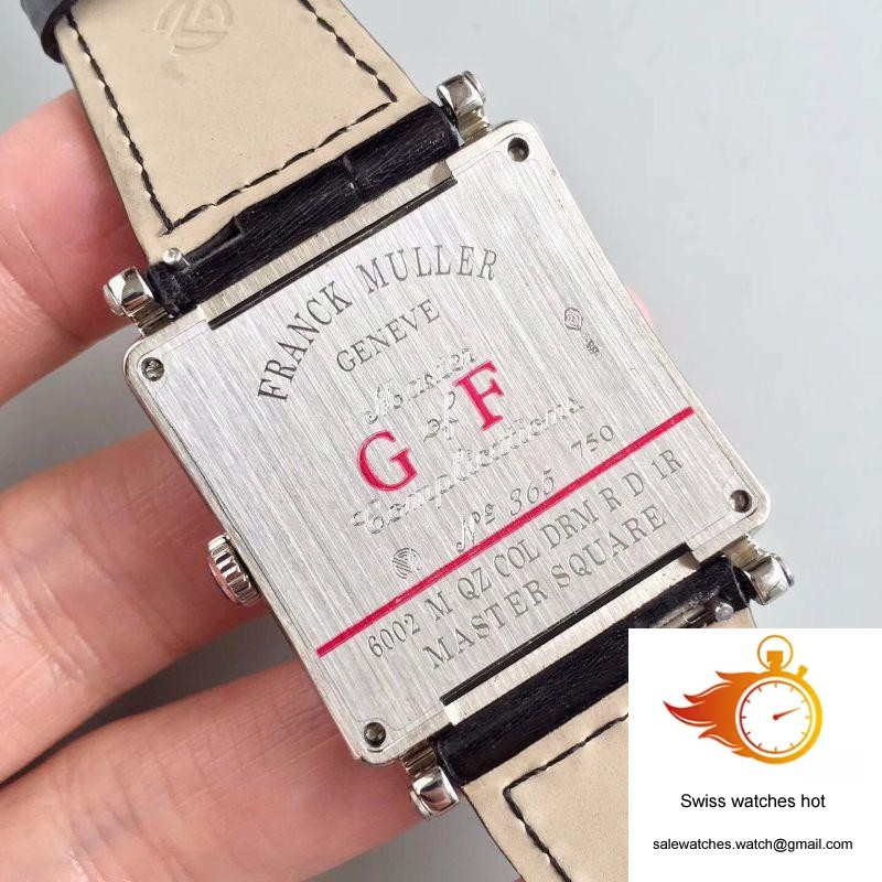 Franck Muller Master Square Ladies 6002 M QZ D White Dial GF Factory 7 Franck Muller Master Square Ladies 6002 M QZ D White Dial GF Factory 7