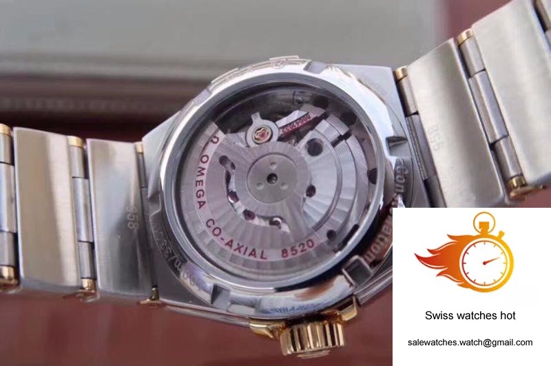 Omega Constellation Double Eagle Lady Yellow Mother-Of-Pearl Dial 27MM 3S Factory 7 Omega Constellation Double Eagle Lady Yellow Mother-Of-Pearl Dial 27MM 3S Factory 7