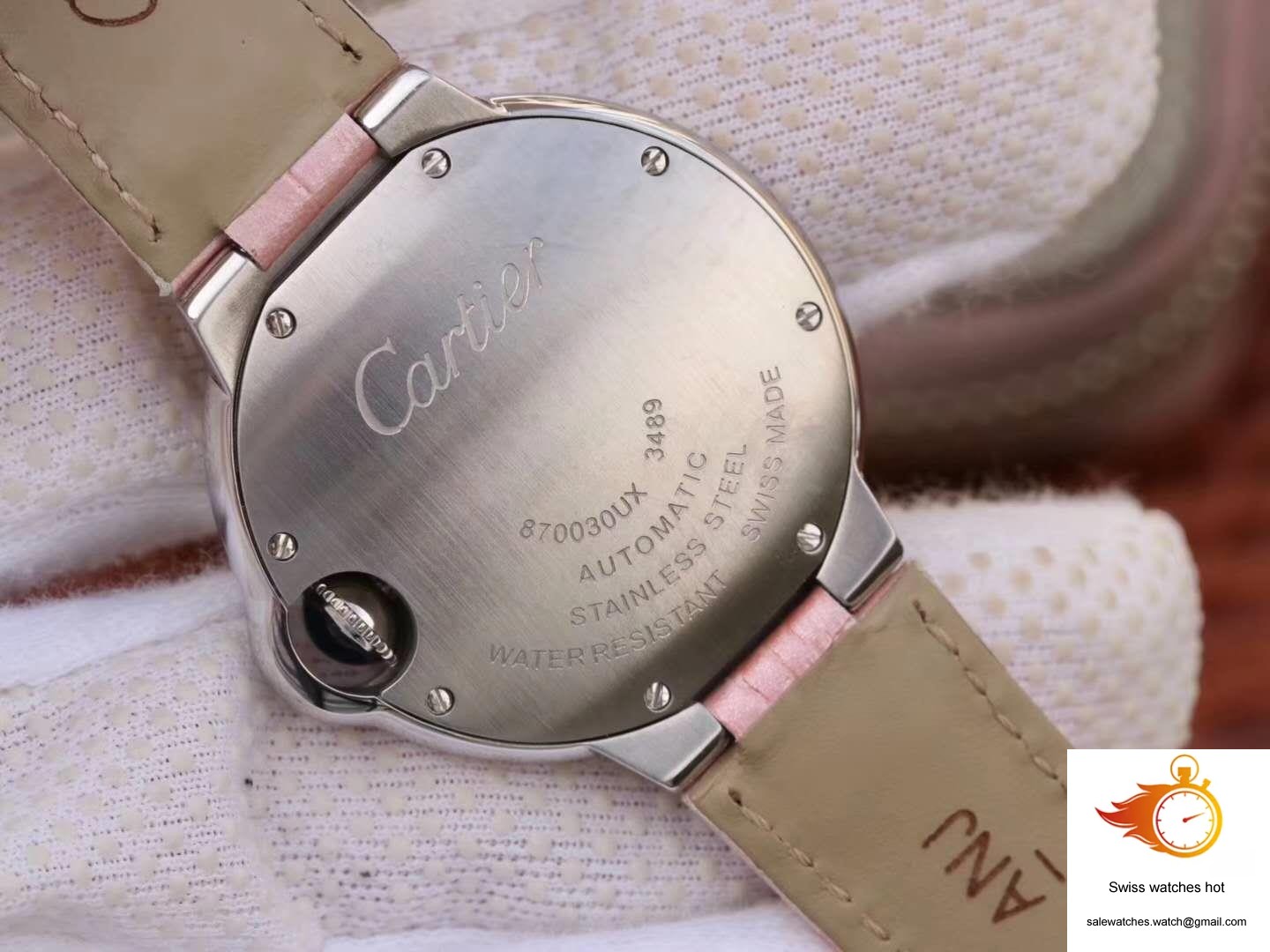 Ballon Bleu De Cartier Ladies 33MM WSBB0002 V6 Factory Pink Dial 7 Ballon Bleu De Cartier Ladies 33MM WSBB0002 V6 Factory Pink Dial 7