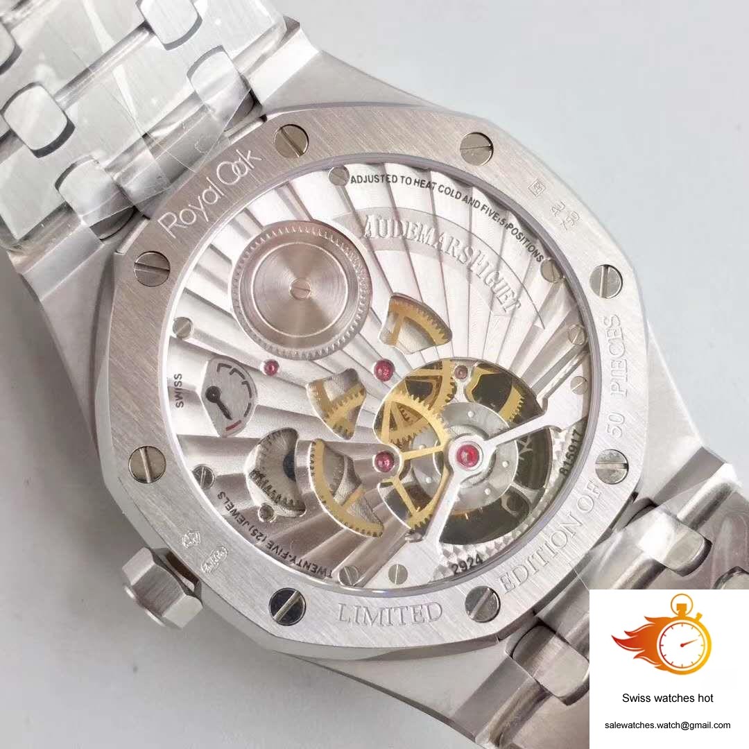 Audemars Piguet Royal Oak Tourbillon Extra Thin 26522 White Dial R8 Factory 7 Audemars Piguet Royal Oak Tourbillon Extra Thin 26522 White Dial R8 Factory 7