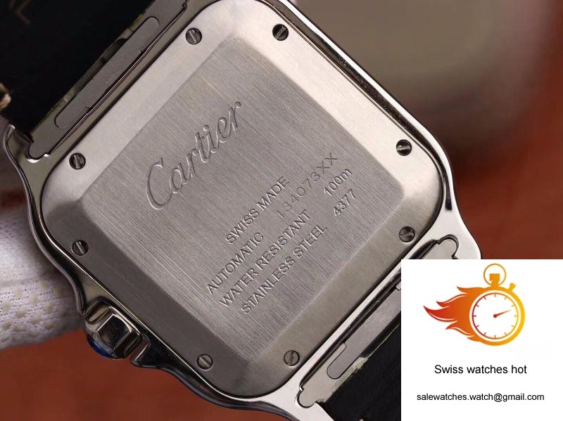 Cartier Santos De Cartier Large 2018 WSSA0009 KOR Factory White Dial 7 Cartier Santos De Cartier Large 2018 WSSA0009 KOR Factory White Dial 7