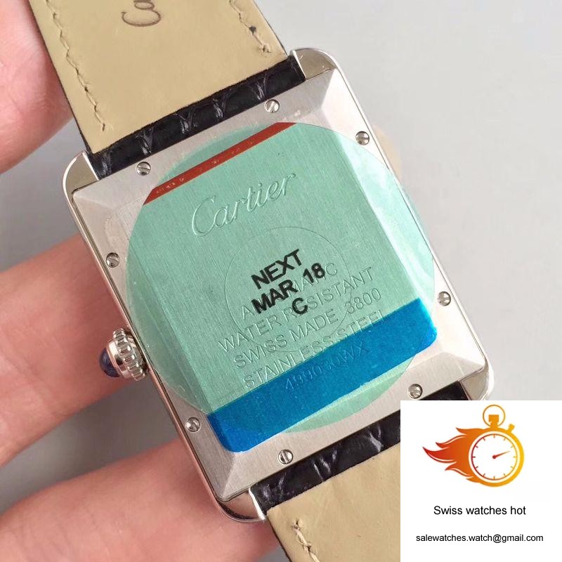 Cartier Tank Solo XL Automatic W5200027 ZF Factory White Dial 7 Cartier Tank Solo XL Automatic W5200027 ZF Factory White Dial 7