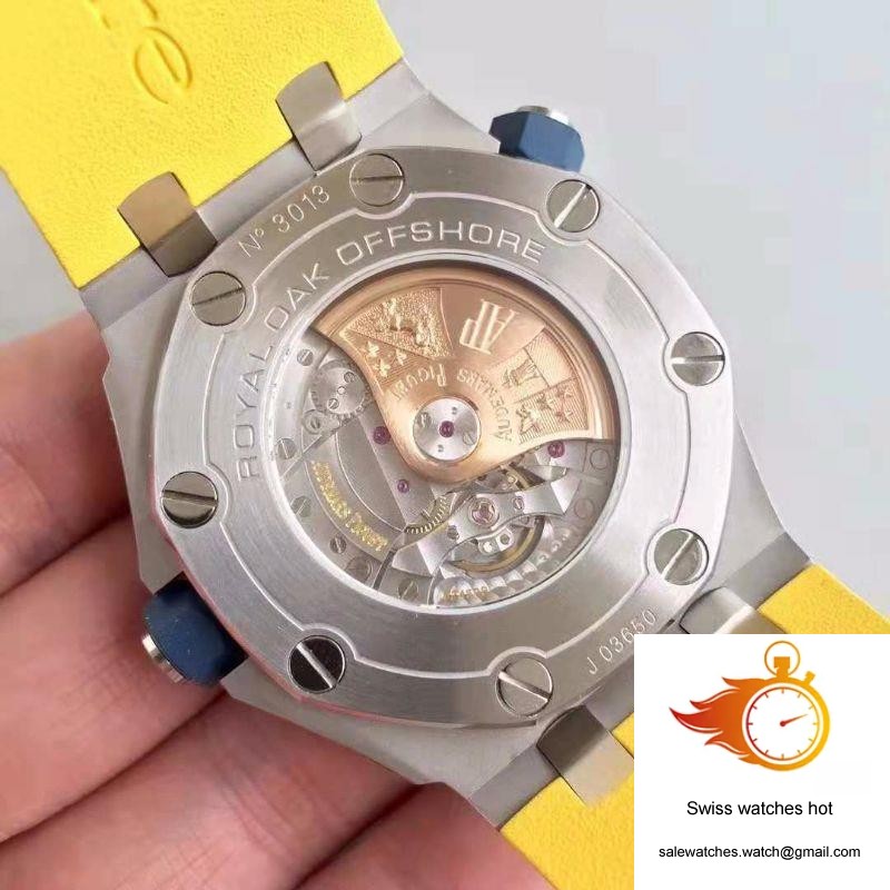 Audemars Piguet Royal Oak Offshore Diver 15710ST.OO.A051CA.01 JF Factory V3 Yellow Dial 7 Audemars Piguet Royal Oak Offshore Diver 15710ST.OO.A051CA.01 JF Factory V3 Yellow Dial 7
