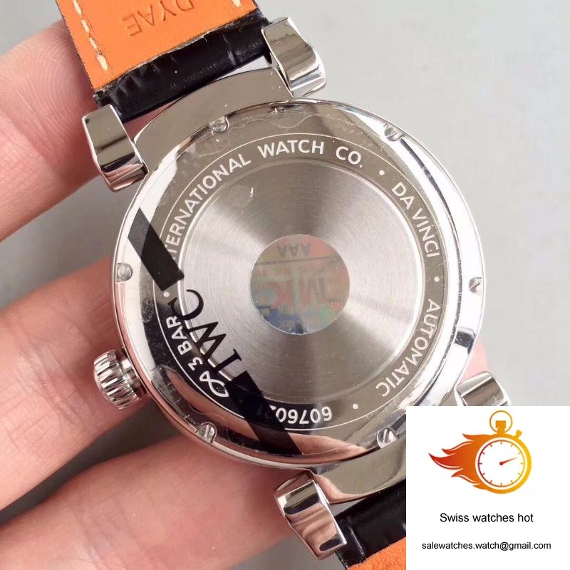 IWC Da Vinci Automatic IW356605 MKS Factory Blue Dial 7 IWC Da Vinci Automatic IW356605 MKS Factory Blue Dial 7