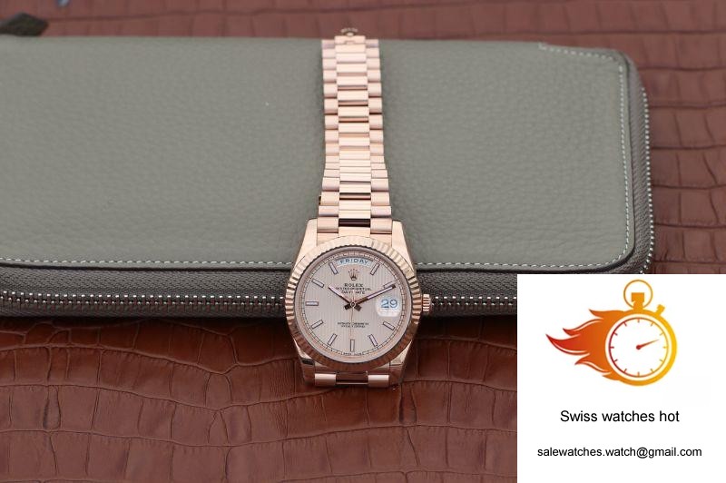 Rolex Day Date II 228235 40mm EW Factory Rosegold Dial 7 Rolex Day Date II 228235 40mm EW Factory Rosegold Dial 7