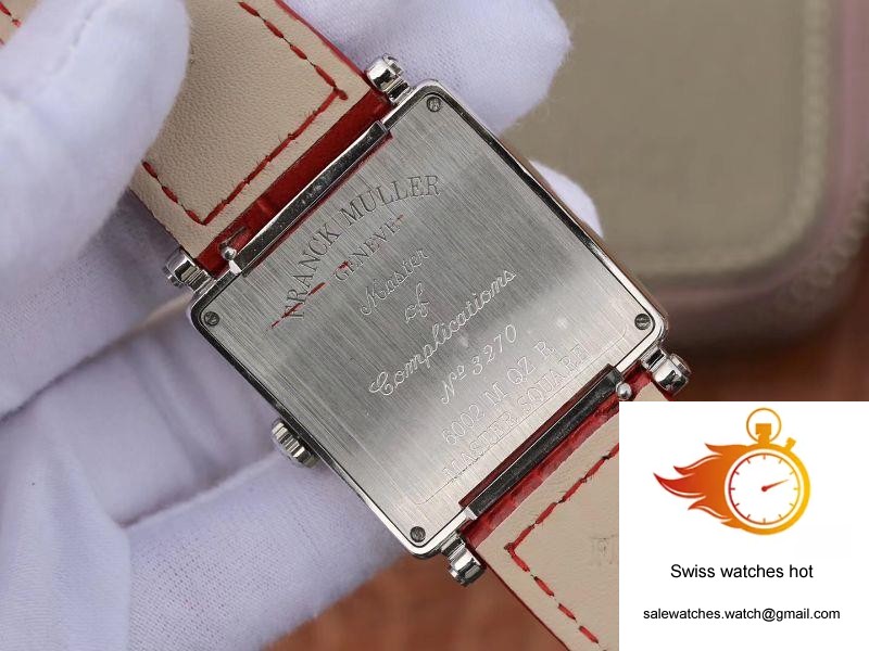 Franck Muller Master Square Ladies 6002 M QZ R GF Factory White Dial 7 Franck Muller Master Square Ladies 6002 M QZ R GF Factory White Dial 7