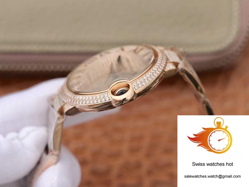 Ballon Bleu De Cartier W69006Z2 42mm TW Factory Rose Gold Diamonds Dial 7 Ballon Bleu De Cartier W69006Z2 42mm TW Factory Rose Gold Diamonds Dial 7