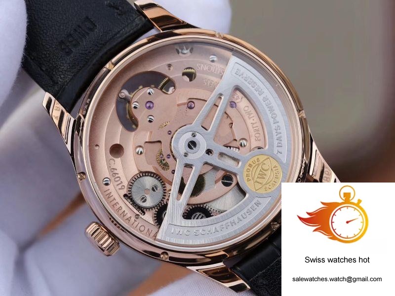 ZF Factory IWC Portuguese Tourbillon IW504210 18K Rose Gold Black Dial 7 ZF Factory IWC Portuguese Tourbillon IW504210 18K Rose Gold Black Dial 7