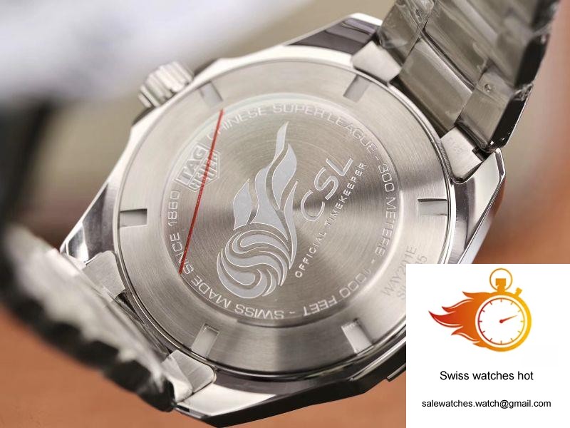 Tag Heuer Aquaracer Calibre 5 Chinese Super League WAY201E.BA0927 Gray Dial 7 Tag Heuer Aquaracer Calibre 5 Chinese Super League WAY201E.BA0927 Gray Dial 7