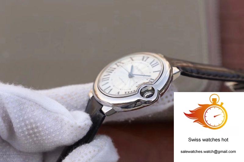 Ballon Bleu De Cartier 33mm W6920086 V6 Factory White Dial 7 Ballon Bleu De Cartier 33mm W6920086 V6 Factory White Dial 7