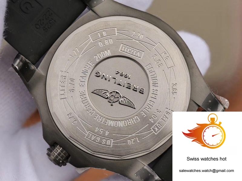 Breitling Avenger Blackbird 44mm V17311101B1W1 GF Factory V4 Black Dial 7 Breitling Avenger Blackbird 44mm V17311101B1W1 GF Factory V4 Black Dial 7