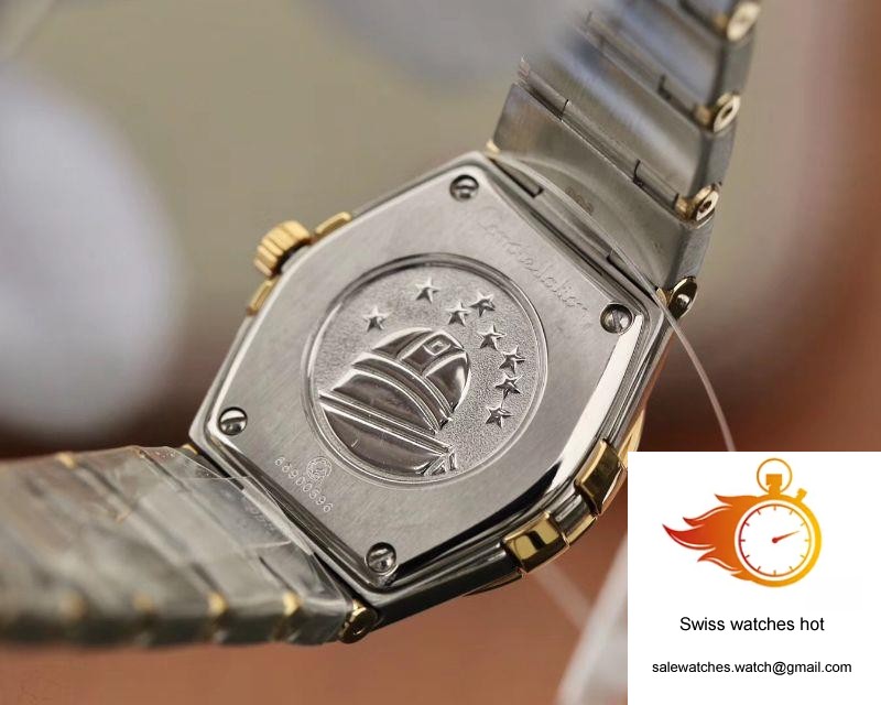 Omega Constellation Ladies 27MM TW Factory Yellow Gold Textured Diamond Dial 7 Omega Constellation Ladies 27MM TW Factory Yellow Gold Textured Diamond Dial 7