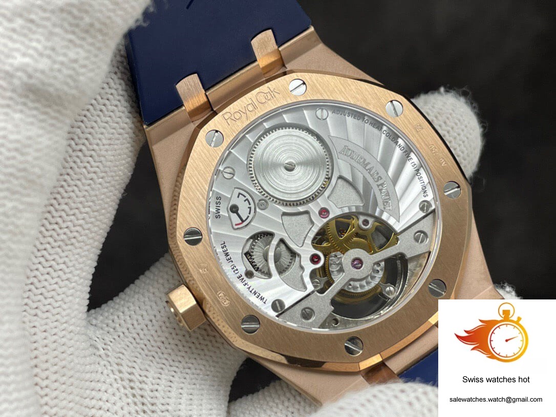 Audemars Piguet Royal Oak Tourbillon R8 Factory Rubber Strap 7 Audemars Piguet Royal Oak Tourbillon R8 Factory Rubber Strap 7