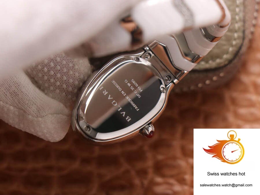 Bvlgari Serpenti BV Factory Stainless Steel Diamond Case 7 Bvlgari Serpenti BV Factory Stainless Steel Diamond Case 7