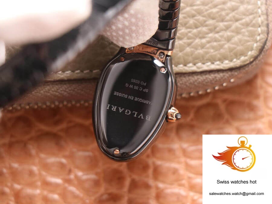 Bvlgari Serpenti 102735 BV Factory Rose Gold Black Dial 7 Bvlgari Serpenti 102735 BV Factory Rose Gold Black Dial 7