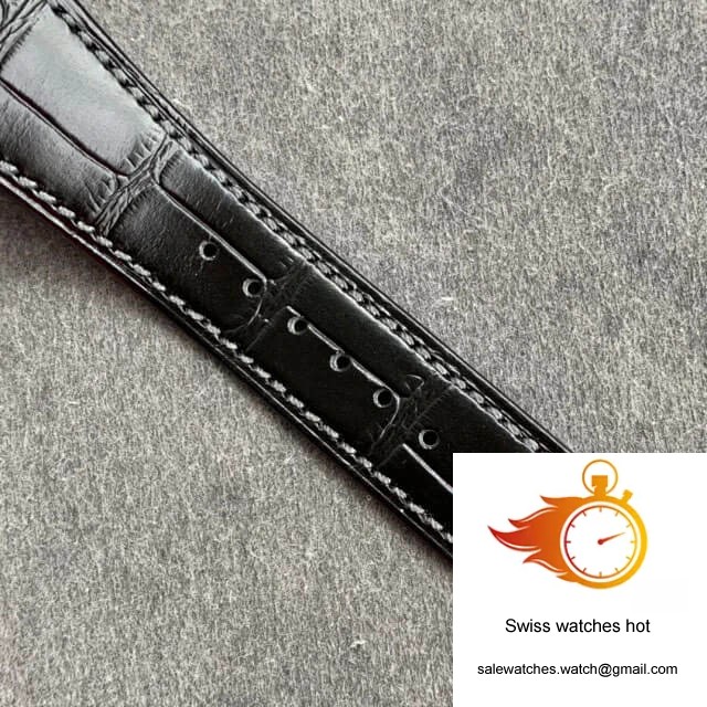 Patek Philippe Nautilus 5726/1A-010 GR Factory Black Leather Strap 7 Patek Philippe Nautilus 5726/1A-010 GR Factory Black Leather Strap 7