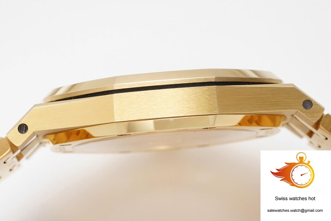 Audemars Piguet Royal Oak 15202BA.OO.1240BA.02 KZ Factory Gold Dial 7 Audemars Piguet Royal Oak 15202BA.OO.1240BA.02 KZ Factory Gold Dial 7