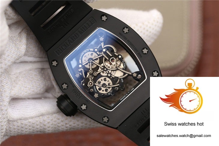 Richard Mille RM055 KV Factory Ceramics Black Strap 7 Richard Mille RM055 KV Factory Ceramics Black Strap 7