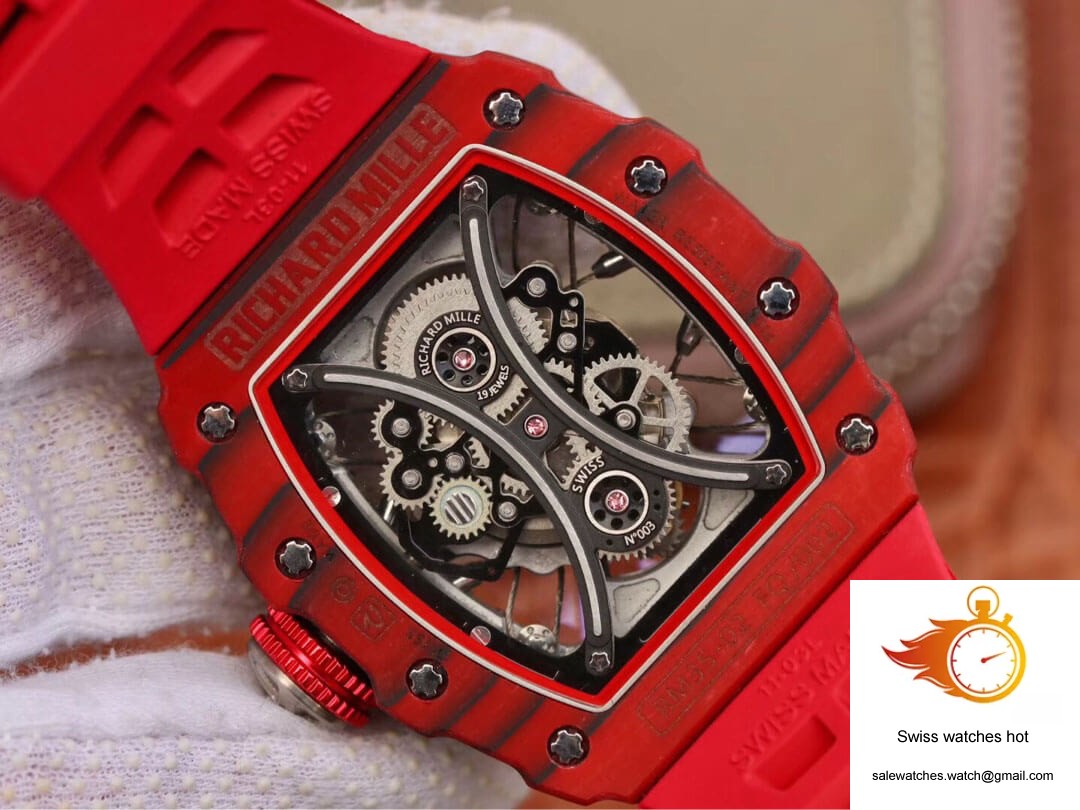 Richard Mille RM53-01 KV Factory TPT Carbon Fiber Skeleton Dial 7 Richard Mille RM53-01 KV Factory TPT Carbon Fiber Skeleton Dial 7