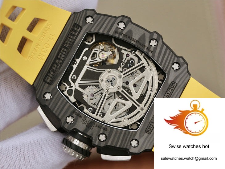 Richard Mille RM11-03 KV Factory Carbon Fiber Case 7 Richard Mille RM11-03 KV Factory Carbon Fiber Case 7