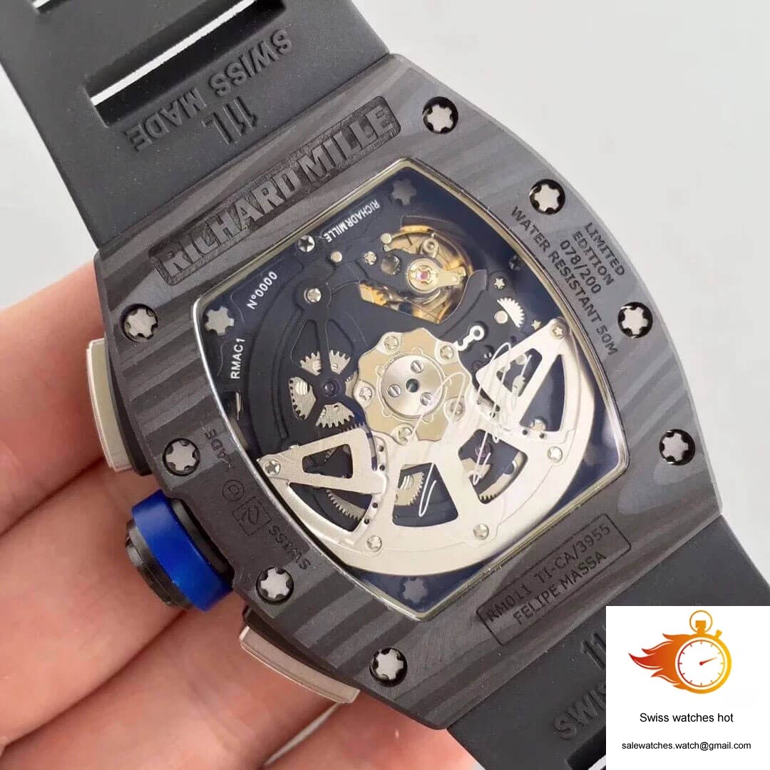 Richard Mille RM-011 KV Factory Carbon Fiber Case 7 Richard Mille RM-011 KV Factory Carbon Fiber Case 7