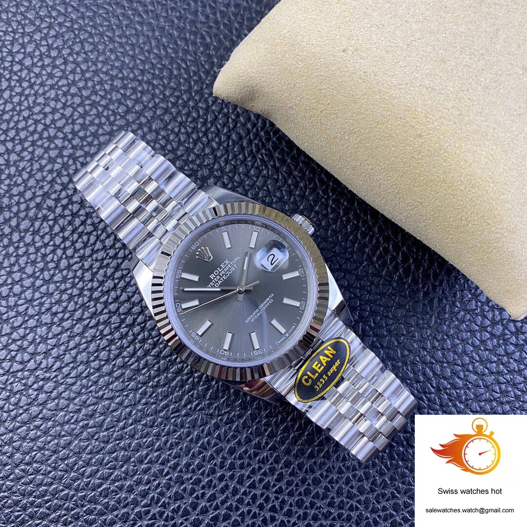 Rolex Datejust M126334-0014 Clean Factory Grey Dial 904L Stainless Steel 7 Rolex Datejust M126334-0014 Clean Factory Grey Dial 904L Stainless Steel 7