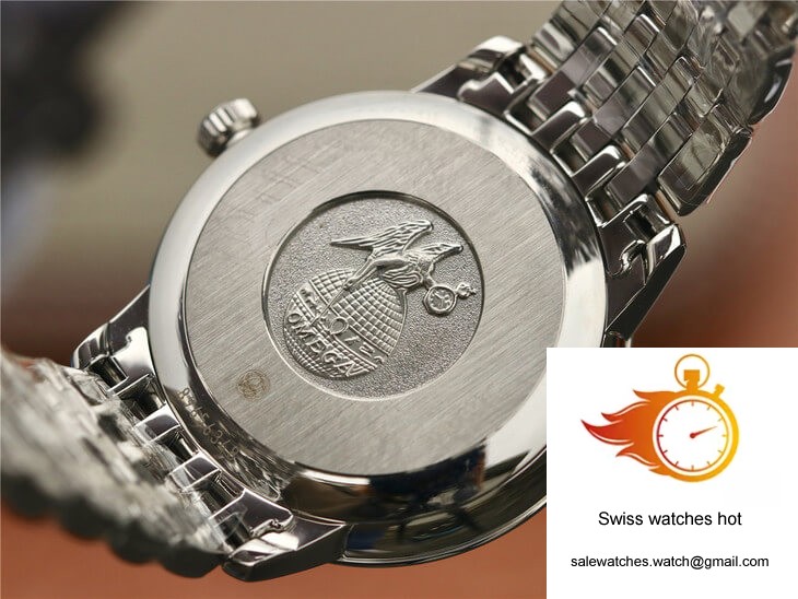 Omega De Ville 424.10.33.20.53.001 MKS Factory Diamond Blue Dial 7 Omega De Ville 424.10.33.20.53.001 MKS Factory Diamond Blue Dial 7