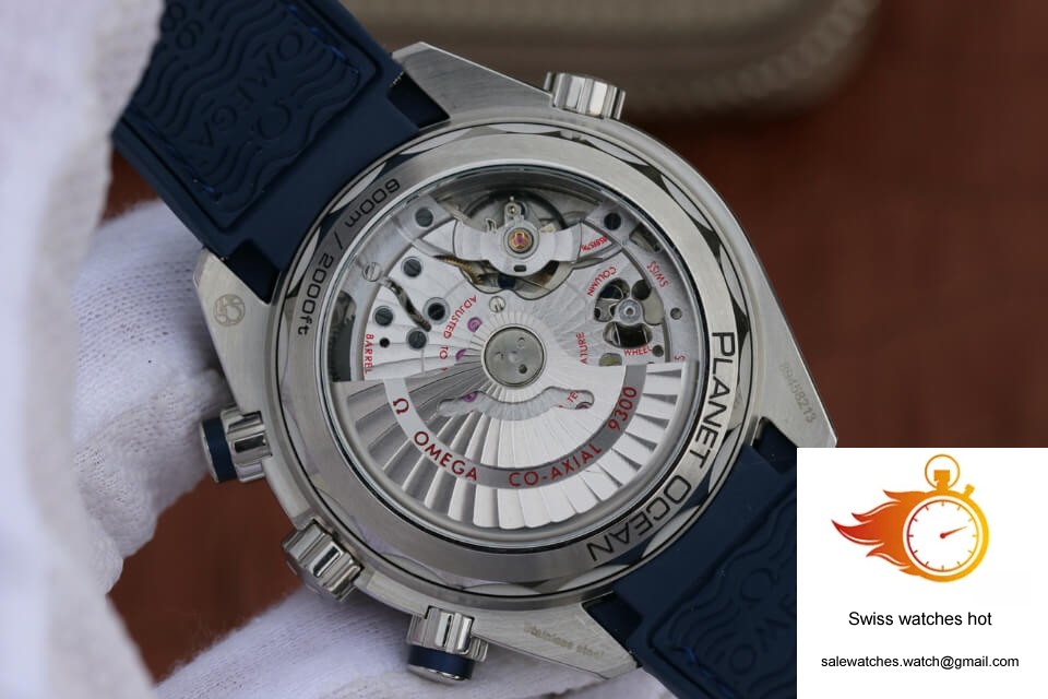 Omega Seamaster Ocean Planet 600M 215.33.46.51.03.001 OM Factory Blue Dial 7 Omega Seamaster Ocean Planet 600M 215.33.46.51.03.001 OM Factory Blue Dial 7