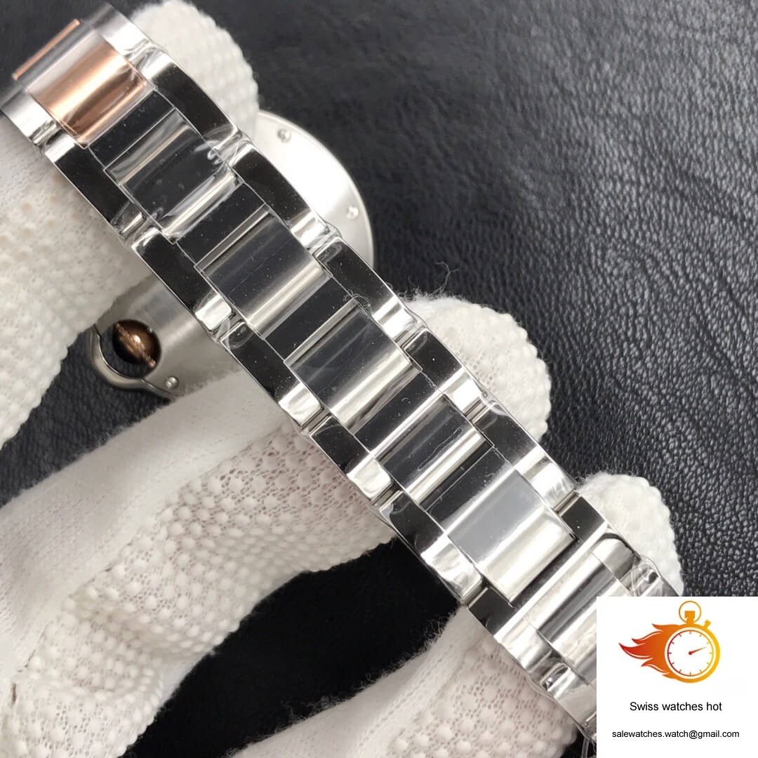 Ballon Bleu De Cartier Ladies 33MM V6 Factory Gold strap 7 Ballon Bleu De Cartier Ladies 33MM V6 Factory Gold strap 7