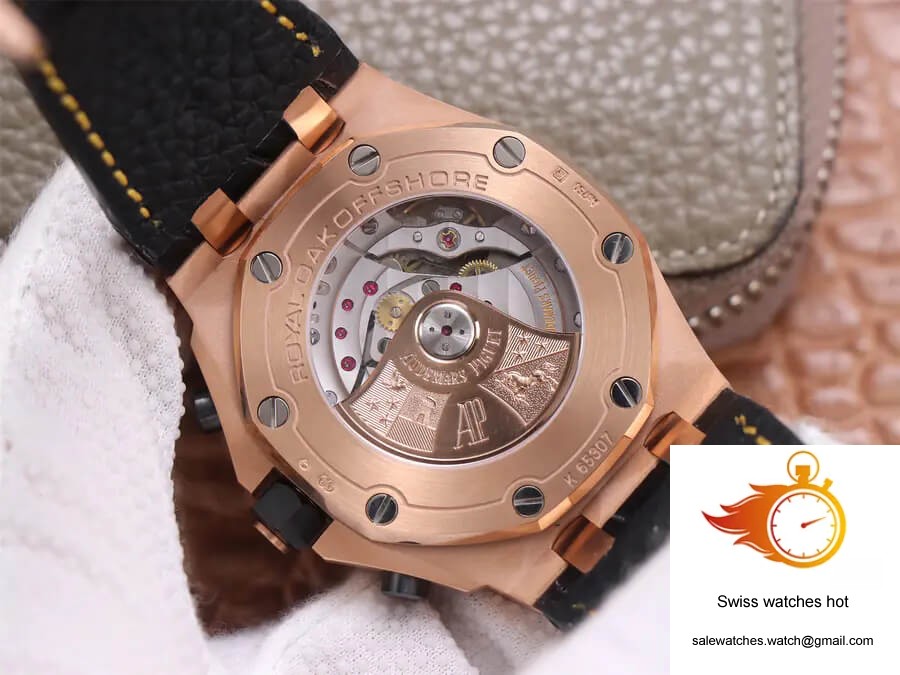 Audemars Piguet Royal Oak Offshore 26470OR JF Factory Rose Gold Black Dial 7 Audemars Piguet Royal Oak Offshore 26470OR JF Factory Rose Gold Black Dial 7