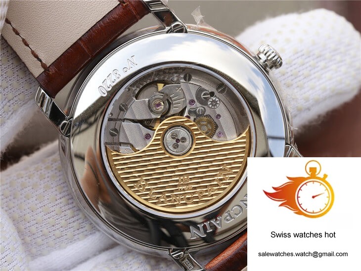 Blancpain Villeret 6654-1113-55B OM Factory V2 Grey Dial 7 Blancpain Villeret 6654-1113-55B OM Factory V2 Grey Dial 7