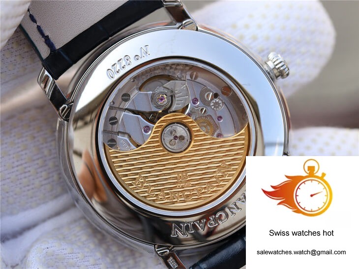 Blancpain Villeret 6654-1529-55B OM Factory V2 Blue Dial 7 Blancpain Villeret 6654-1529-55B OM Factory V2 Blue Dial 7