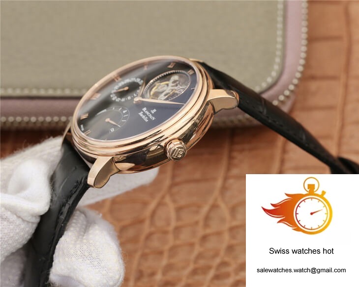 Blancpain Villeret 6025-3642-55B JB Factory Black Dial 7 Blancpain Villeret 6025-3642-55B JB Factory Black Dial 7