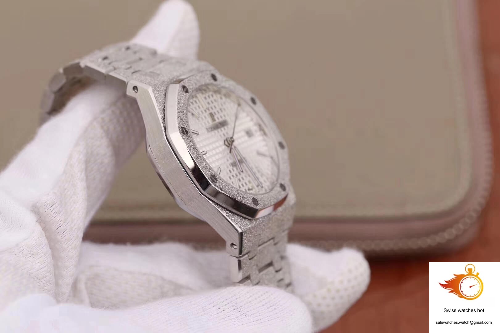Audemars Piguet Royal Oak 15454BC.GG.1259BC.01 JH Factory Silver Dial 7 Audemars Piguet Royal Oak 15454BC.GG.1259BC.01 JH Factory Silver Dial 7