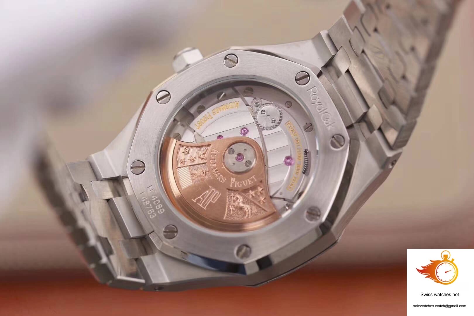 Audemars Piguet Royal Oak 15454BC.GG.1259BC.01 JH Factory Rhodium Dial 7 Audemars Piguet Royal Oak 15454BC.GG.1259BC.01 JH Factory Rhodium Dial 7
