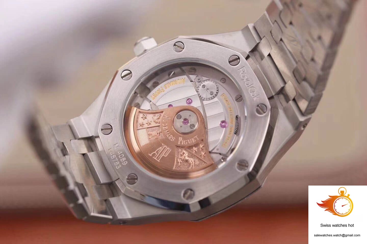 Audemars Piguet Royal Oak 15454BC.GG.1259BC.01 JH Factory Blue Dial 7 Audemars Piguet Royal Oak 15454BC.GG.1259BC.01 JH Factory Blue Dial 7