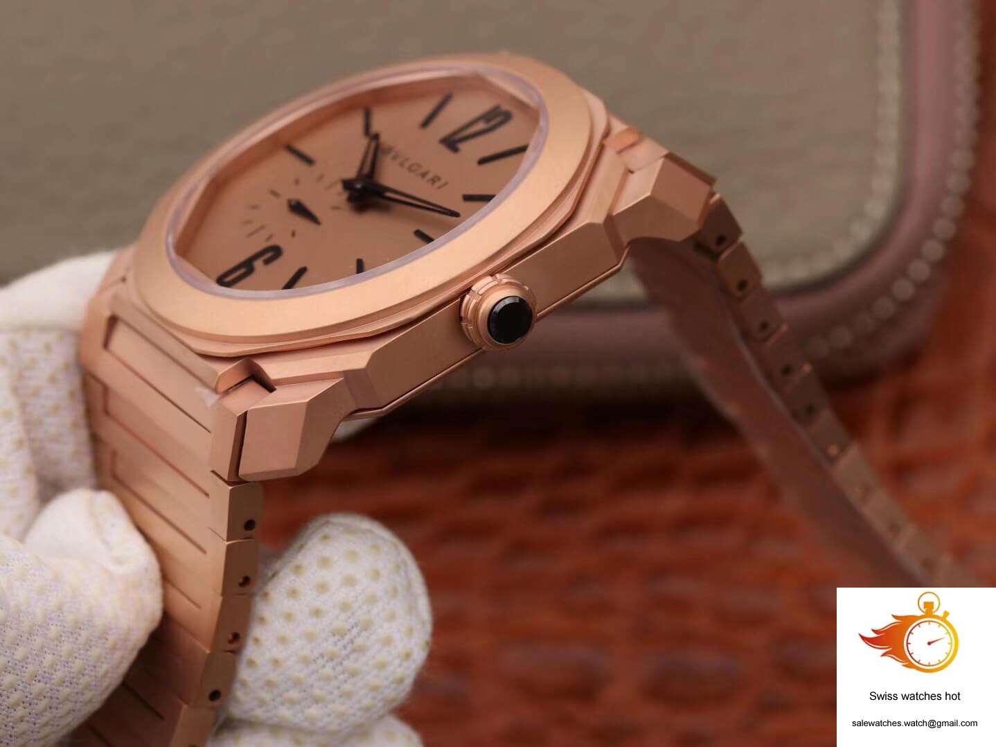 Bvlgari Octo Finissimo 102912 BV Factory Rose Gold Dial 7 Bvlgari Octo Finissimo 102912 BV Factory Rose Gold Dial 7