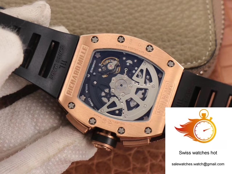 Richard Mille RM011 RG/5423 Felipe Massa KV Factory Rose Gold Diamond Bezel 7 Richard Mille RM011 RG/5423 Felipe Massa KV Factory Rose Gold Diamond Bezel 7