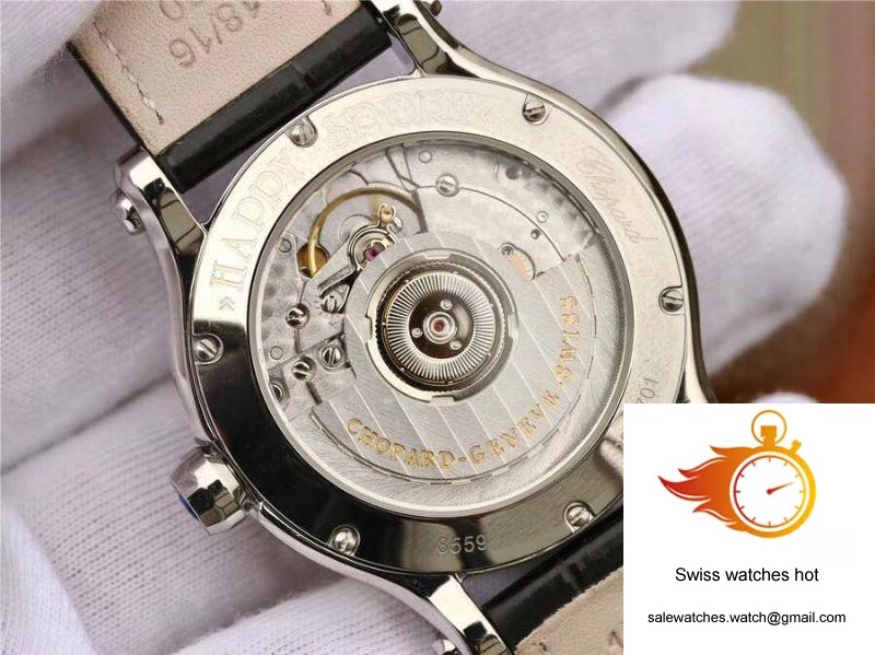Chopard Happy Sport 36MM Automatic Stainless Steel Diamonds YF Factory 278559-3001 7 Chopard Happy Sport 36MM Automatic Stainless Steel Diamonds YF Factory 278559-3001 7