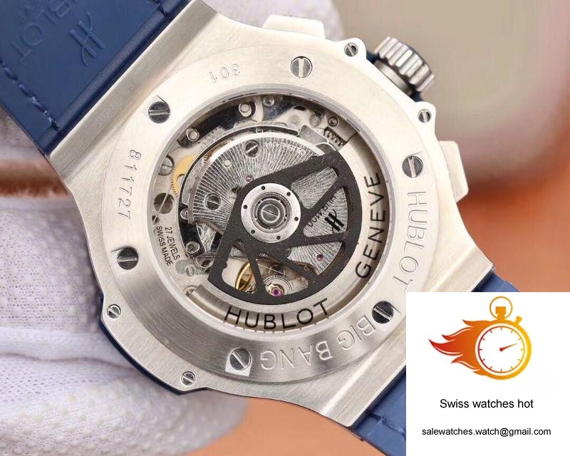 Hublot Big Bang Classic Fusion Chronograph 44mm 301.SX.7170.LR V6 Factory Blue Dial 7 Hublot Big Bang Classic Fusion Chronograph 44mm 301.SX.7170.LR V6 Factory Blue Dial 7