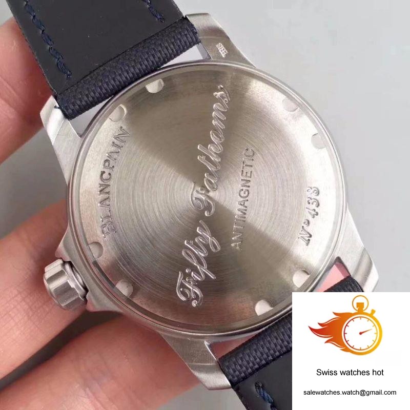 Blancpain Fifty Fathoms 5015D-1140-52B ZF Factory Blue Dial 7 Blancpain Fifty Fathoms 5015D-1140-52B ZF Factory Blue Dial 7